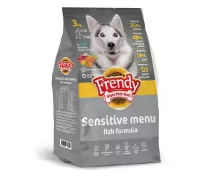 Frendy Sensitive Fish menu